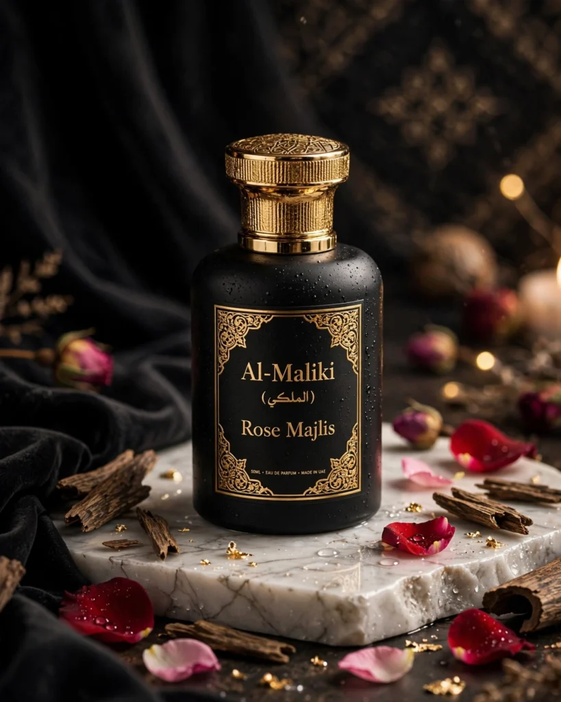 Al-Maliki Artisanal Fragrance Collection – Available in Rose Majlis, Oud Al Maliki Gold & Amber Sultan - Photo 1